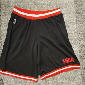 Large NBA Authentic Logo USA Color Basketball Shor